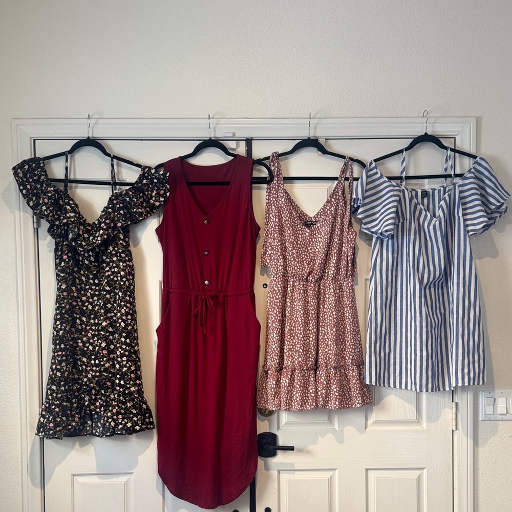 Dress Collection Bundle: Floral, Red, Animal Print & Striped